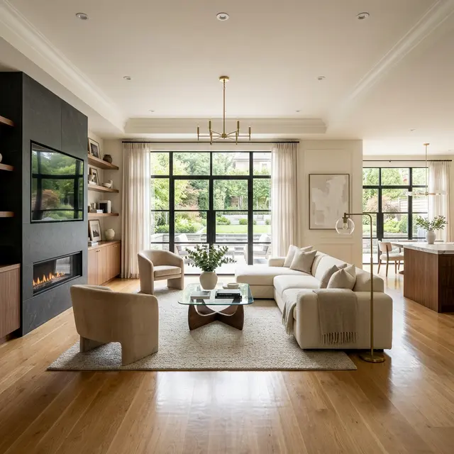 Sesudah — Transformasi Ruang Tamu